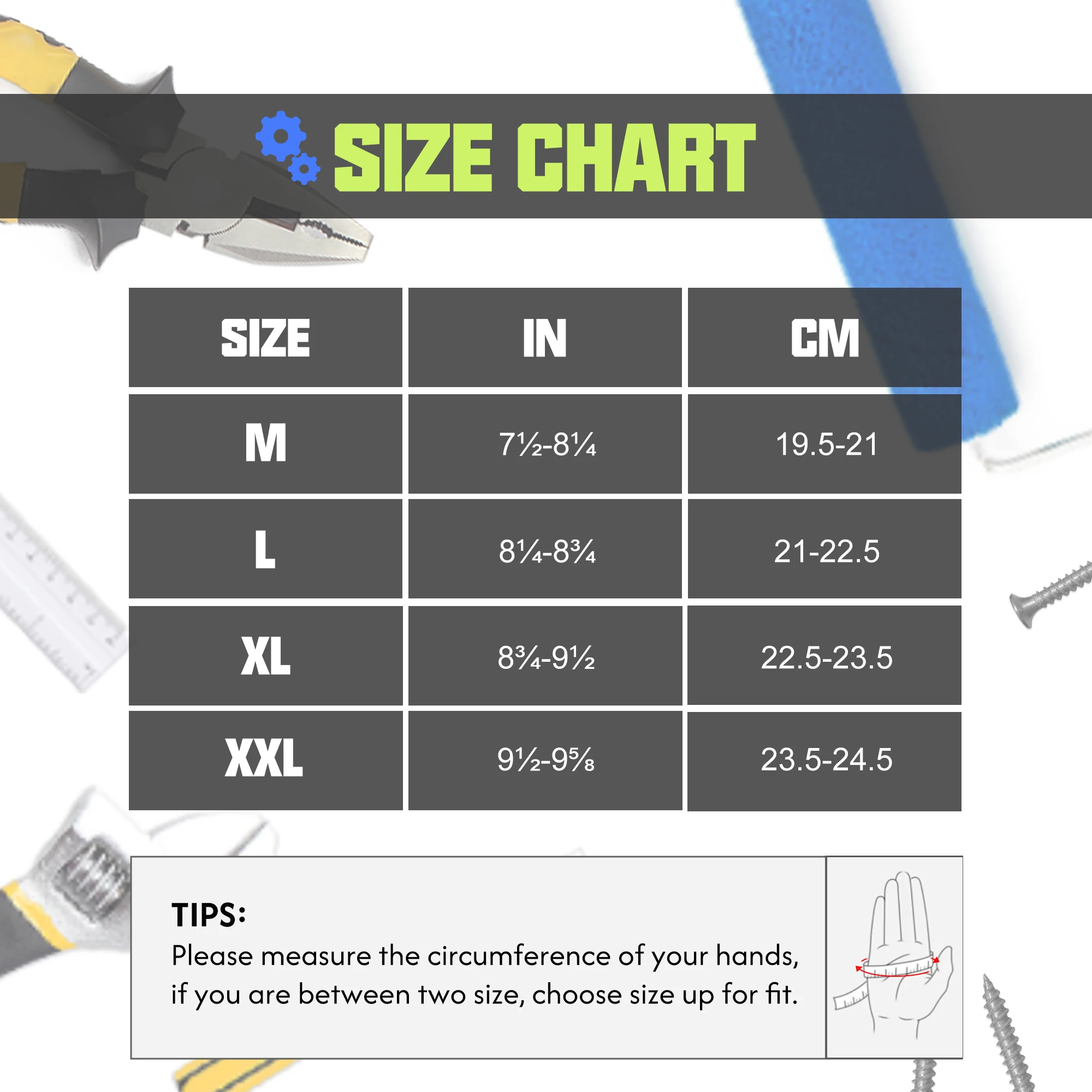Sarung Tangan Kerja HANDLANDY untuk Pria & Wanita, Sarung Tangan Kerja Mekanik Serbaguna dengan Layar Sentuh, Sarung Tangan Kerja Halaman yang Fleksibel