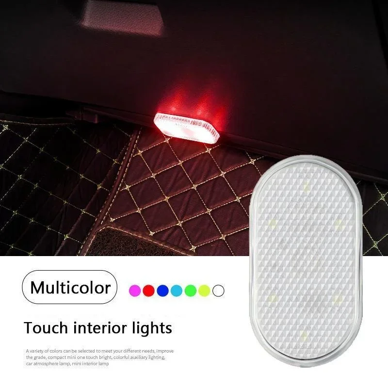 Kabellose LED-Leuchten für Autoinnenraum, Auto-LED-Innenbeleuchtung, USB-Aufladbare Automotive Neon-Akzentbeleuchtung – Detail 13