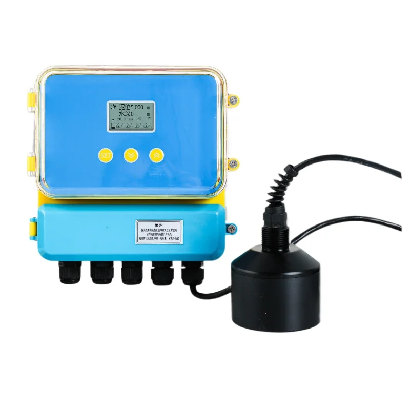 

Industrial online ultrasonic sludge level gauge