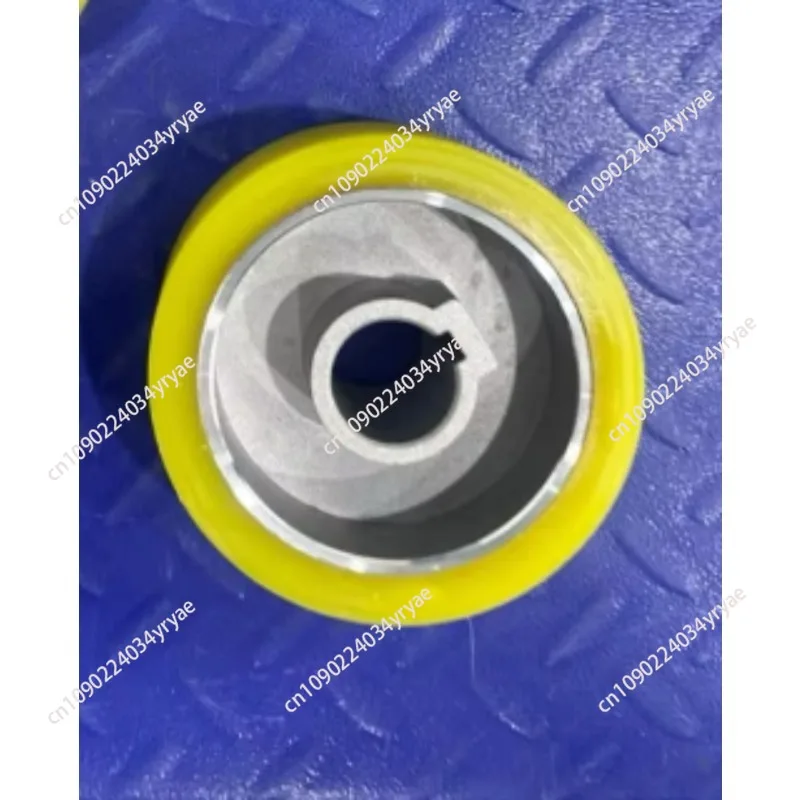Woodworking machinery parts Durable rubber roller Polyurethane wheel feed roller for four-sided molding machine
