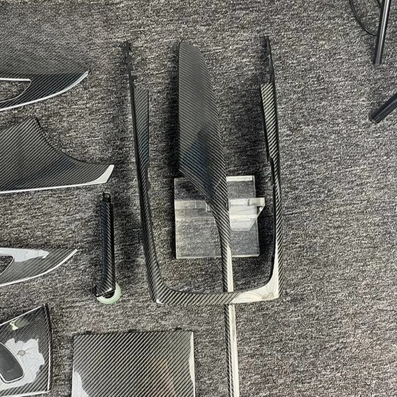 High-Quality Car Interior Replacement Parts for Audi RS5/RS6 Carbon Fiber Interior Kit, Supporting Customization
