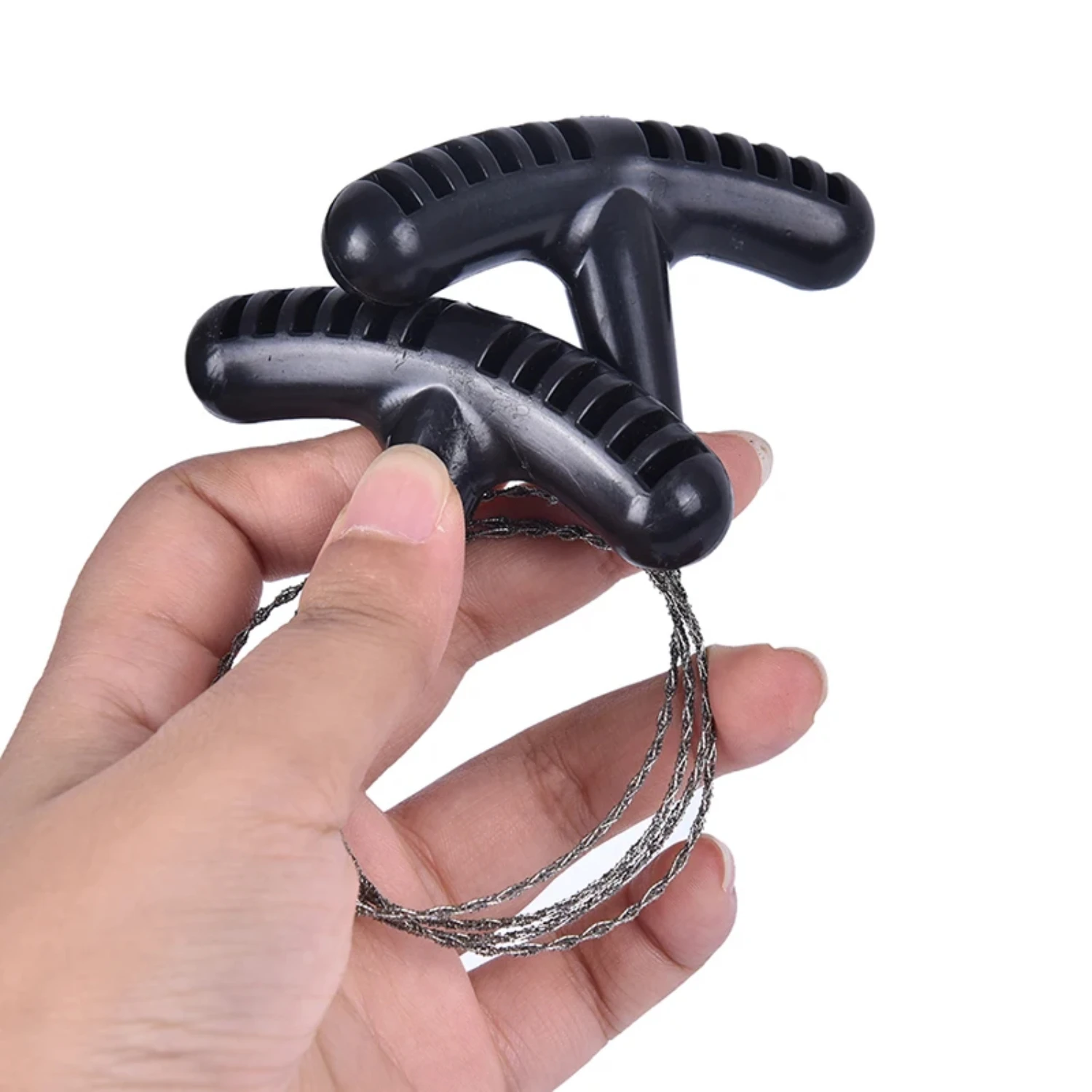 Durable and Reliable Portable Steel Wire Chain Saw - Essential Survival Tool for Outdoor Adventures, Hunting, and Carpentry - Pr