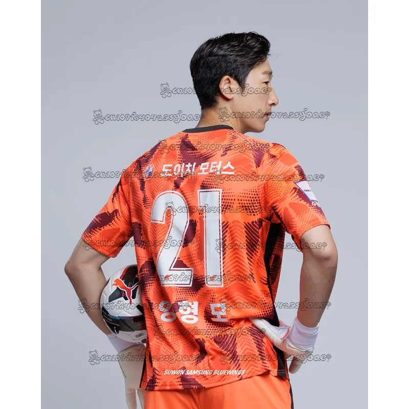 

Summer BMW 2025 Suwon Samsung Bluewings Home Jersey T-Shirt 3D Printed Quick Drying Sports Top for Adults and Children moto