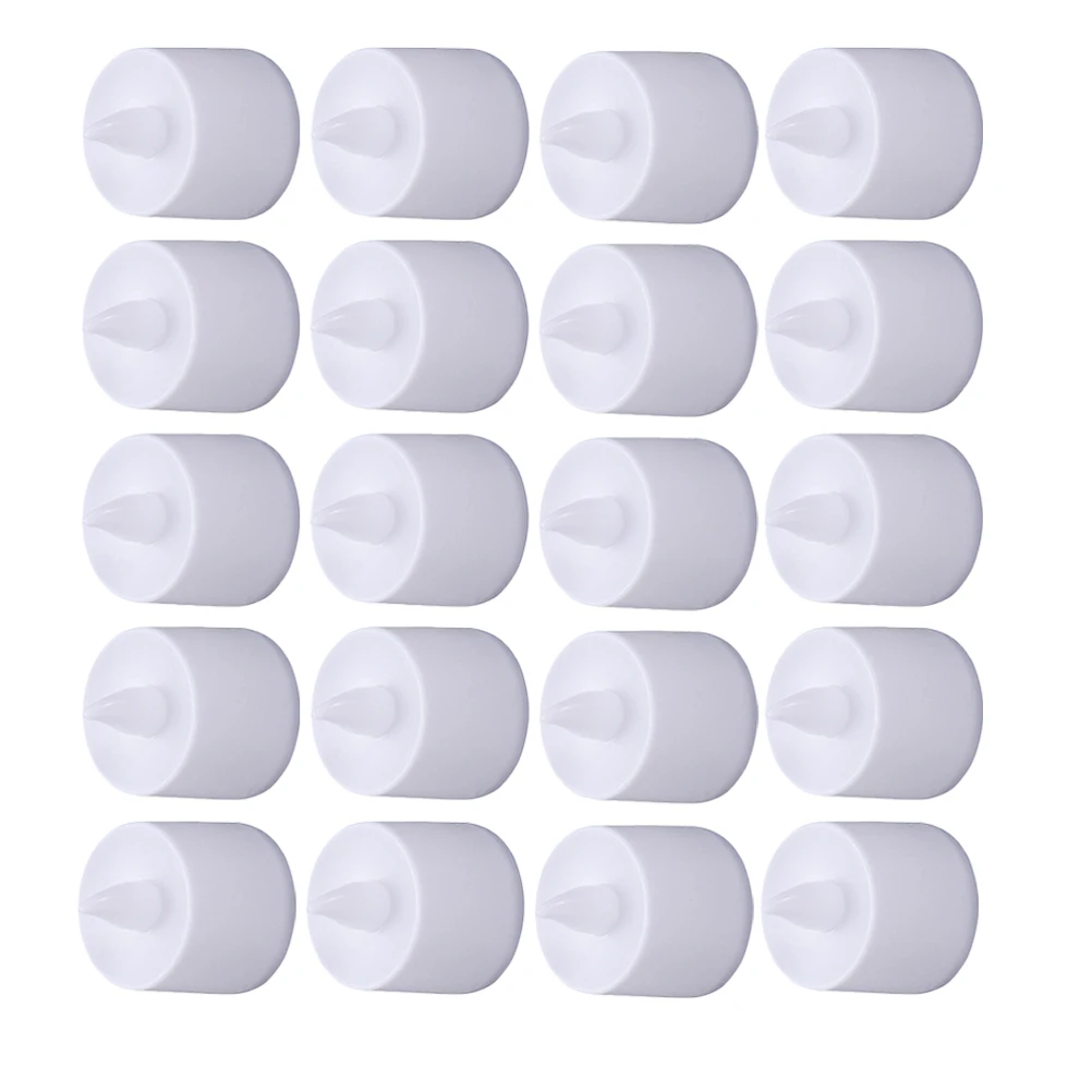 

24pcs Flickering Led Candles Flameless Lamps Decorative Lights For Home Party Decoration Safe Elegant Plastic