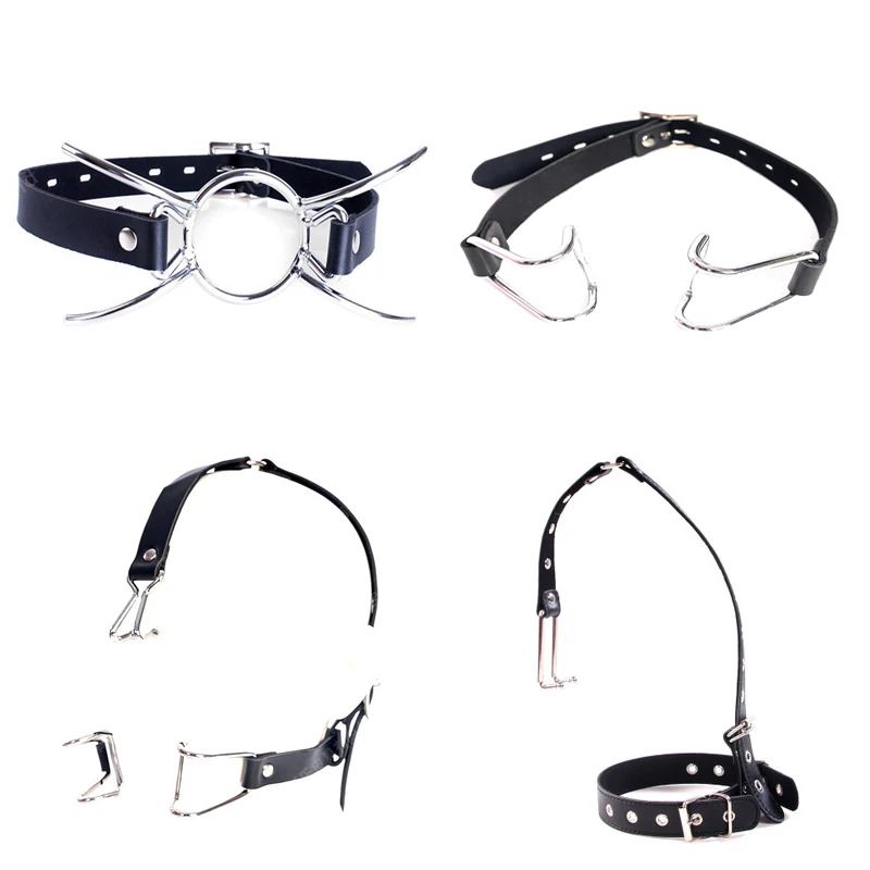 Imbracatura bavaglio Spreader Bdsm bocca aperta Gag gancio artiglio in metallo giocattolo del sesso per le donne coppie schiavo Bondage accessori erotici del sesso orale