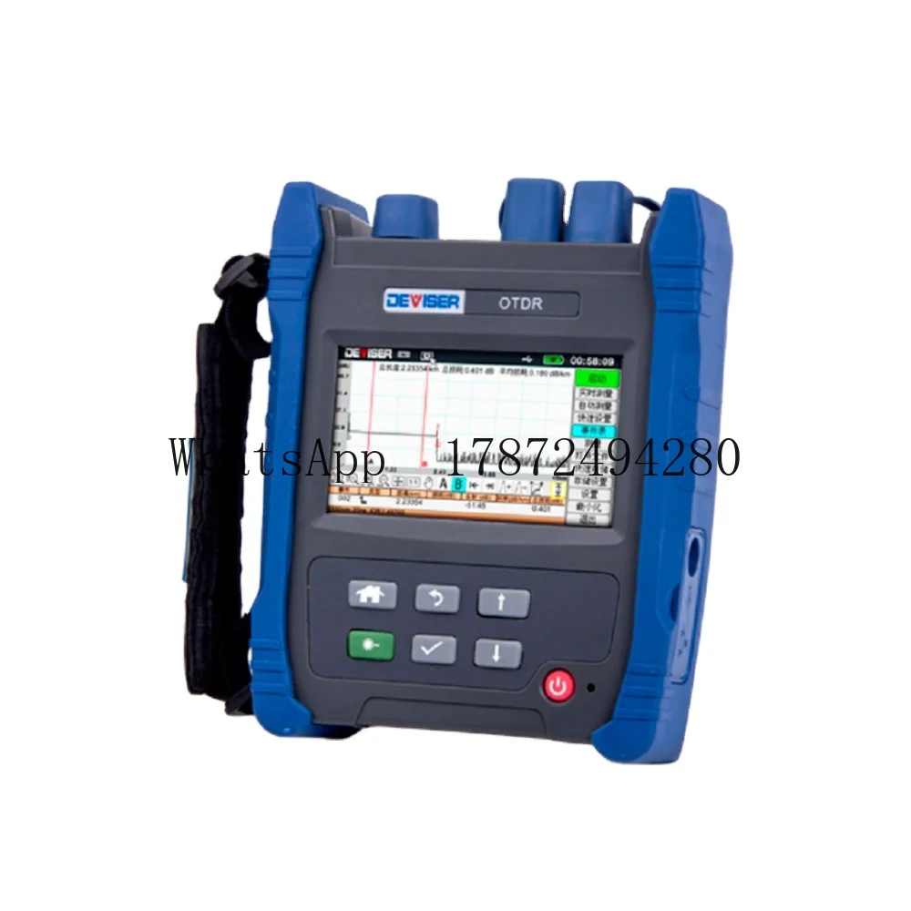 Deviser AE1001 Portable OTDR Optical Time Domain Reflectometer Fiber Optic OTDR With Touch Screen