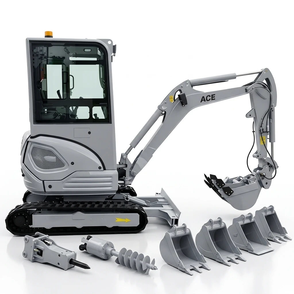 Garantía de 18 meses para la miniexcavadora Kubota de 2.5 toneladas, miniexcavadora Kubota de 2.7 toneladas EURO5 con personalización.