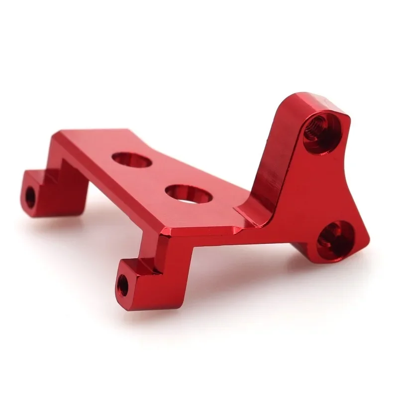 Caixa de engrenagens diferencial bloqueio servo montagem para trxs TRX-4 1/10 rc carro substituição liga alumínio servo montagem rc carro acessório reparação parte