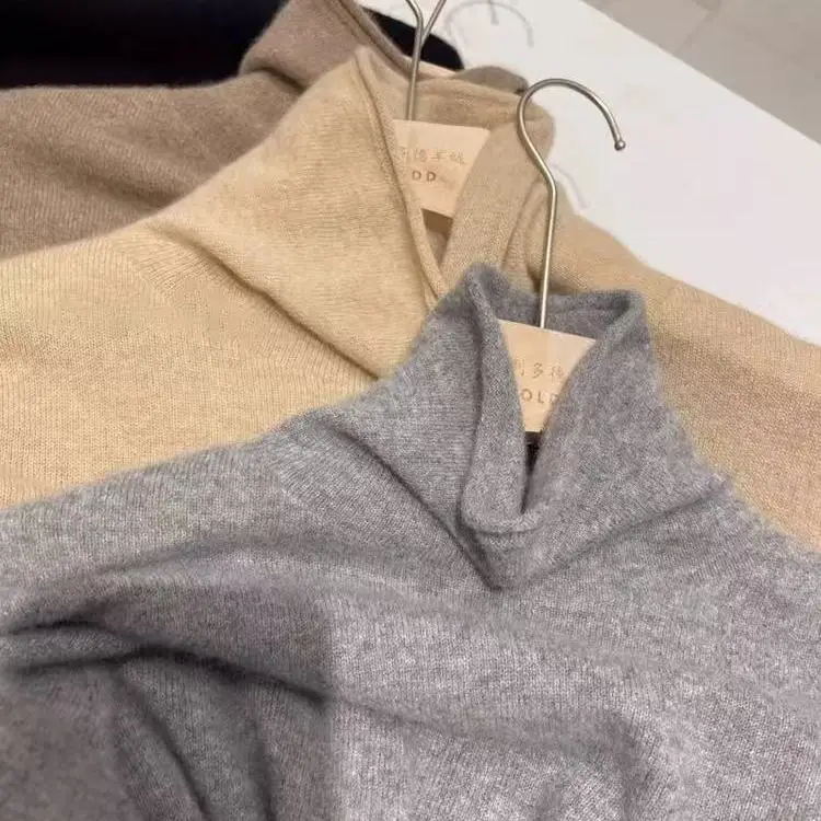 

00% Pure Camere свободный воротник Boting, осенне-зимний женский свитер Cleanfit Sle Thiened, искусственный дизайн из двух предметов, онлайн Exc...