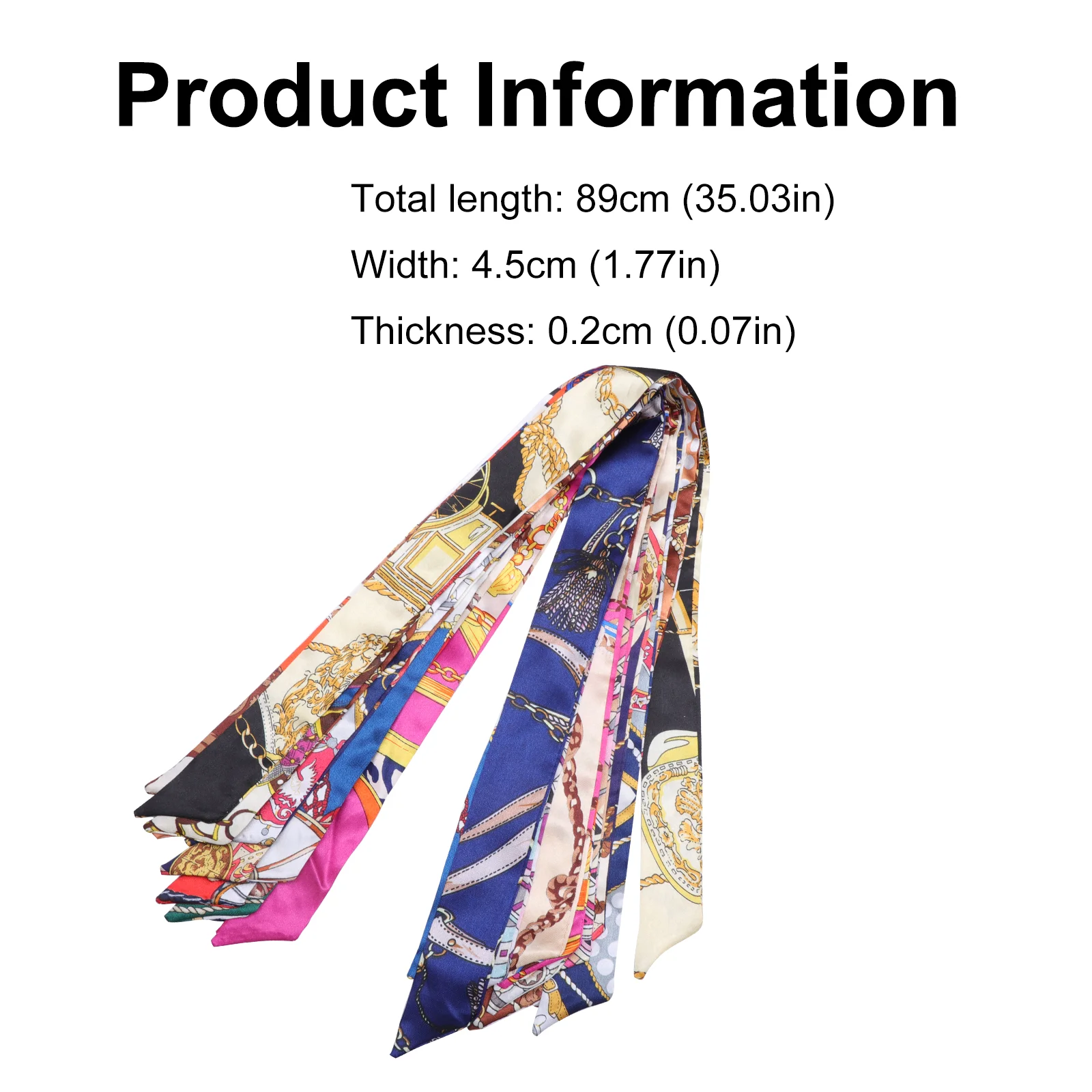 Handbag Silk Scarf Strap Scarfs Supply Headband Towel Cloth Shawl Female Headscarf