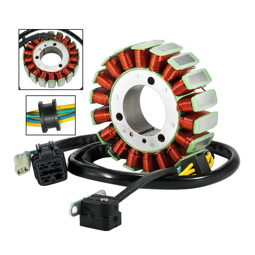 Bobina generador Magneto de estator de motocicleta para Gamax ATV AX250/300 para E-Ton ATV Vector 250/300 para SYM ATV Quad Lander 250 piezas