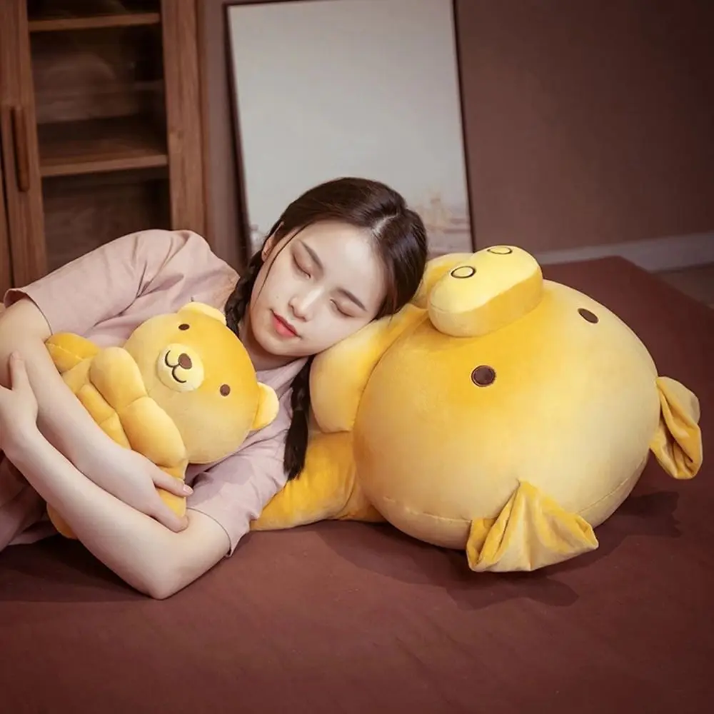 وسادة ناعمة وسادة نوم ديكور المنزل لينة العضلات ألعاب حيوانات العضلات خنزير العضلات الدب العضلات الأسد #6