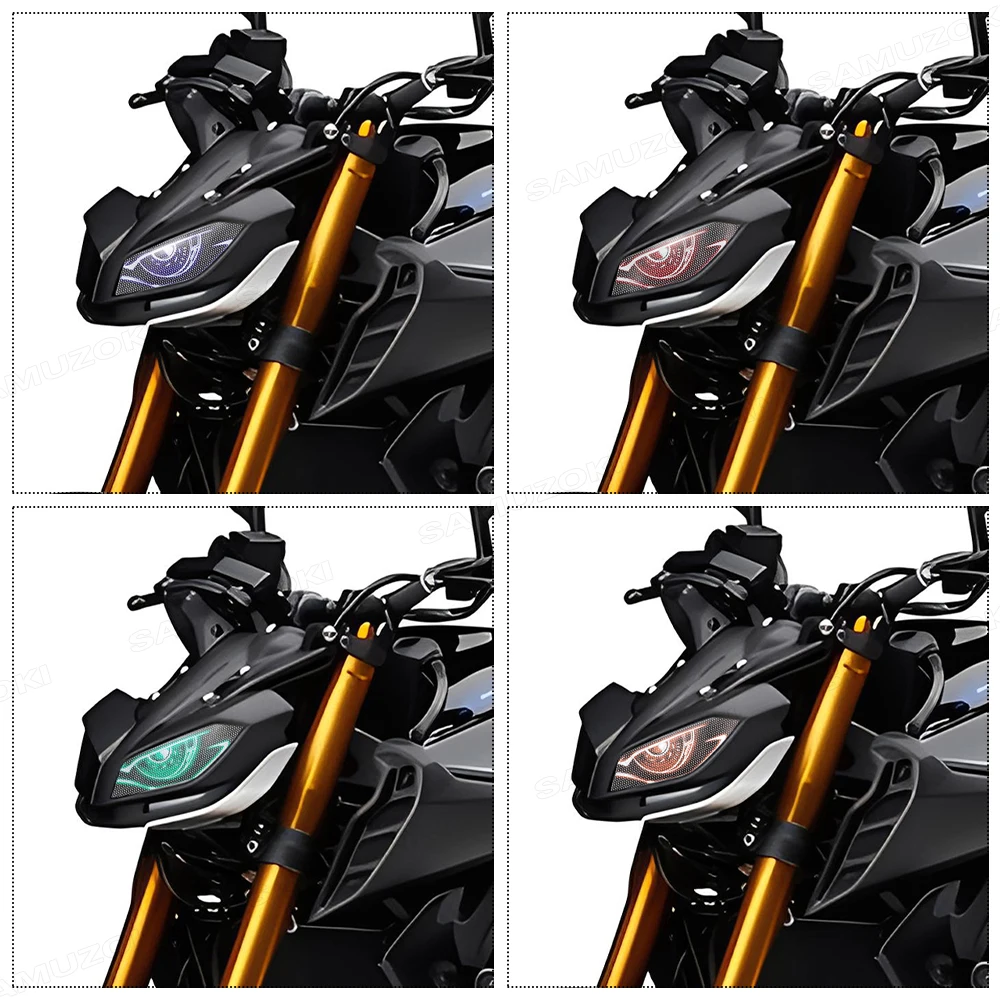 Для YAMAHA MT-09 MT09 2017-2020 2018 2019 аксессуары для мотоциклов Защитная Наклейка на фары наклейка на глаза для фар