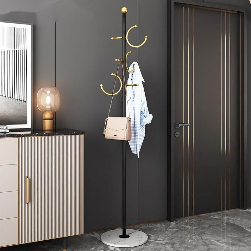 Simple Living Room And Bedroom Standing Coat Rack Light Luxury Porch Hangers For Clothe Furniture Clothes Hanger Artifact