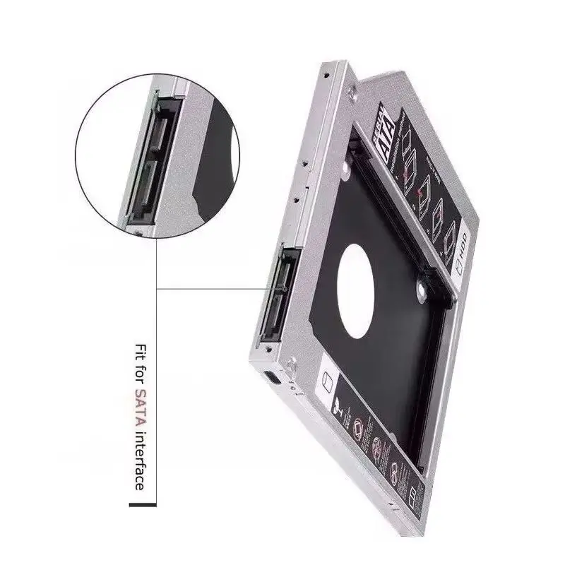 9.5mm 2nd Hard Drive HDD Optical bay Caddy Frame for Asus X555LB V551L K551L S451LB R556L F550LC F550LN CN89H ROG G752VS G752VT
