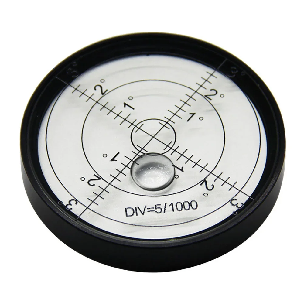 High Precision Acrylic Level Horizontal Leveler Circular Bubble LevelLevel Round Bubble Level For Measuring Instrument