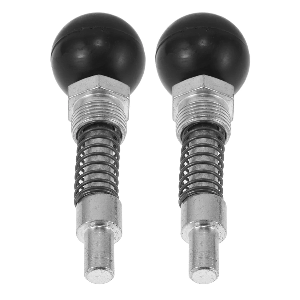 

2pcs Fitness Accessories Precision Reset Knob Durable Spring Design Gym Equipment Parts Adjustable Weight Bench Pin Aluminum