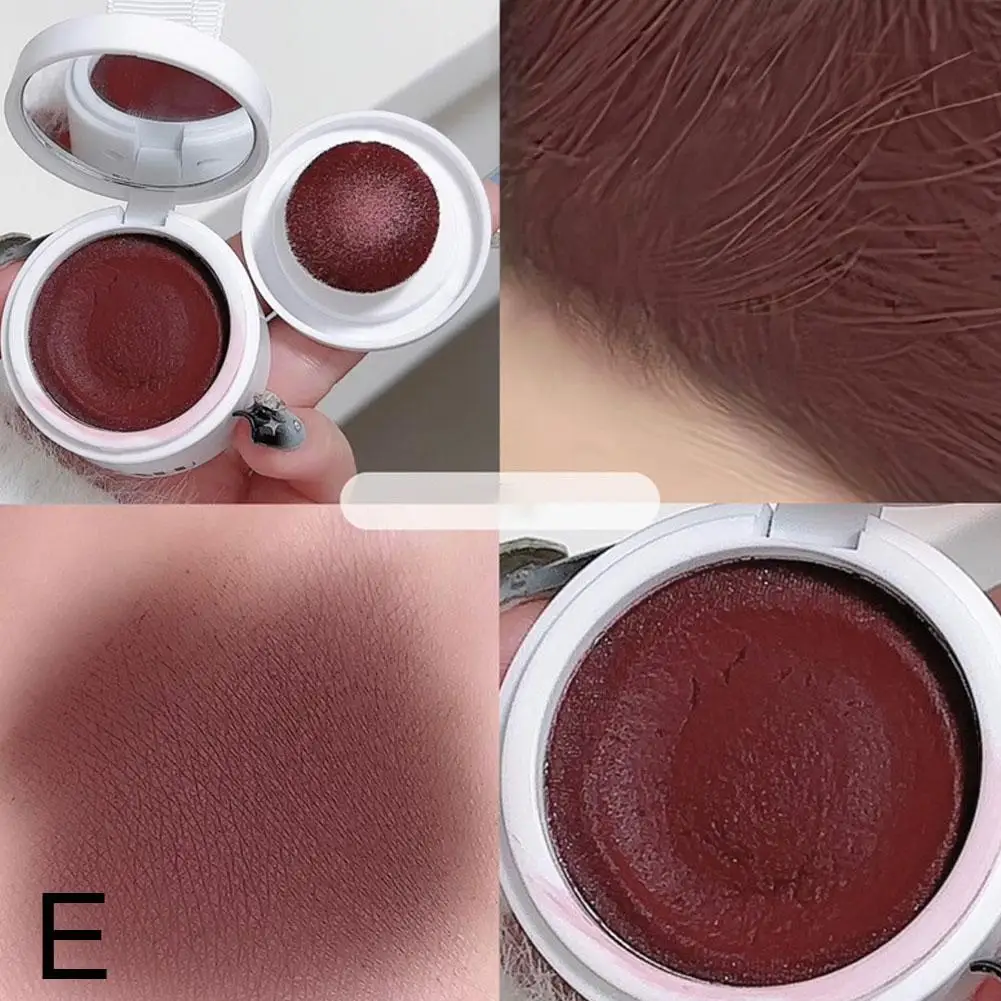 Hairline tanah liat pengisi rambut perbaikan tahan air dan tahan keringat dahi bubuk pena Contour Updo penutup Shadow untuk tinggi O7X0