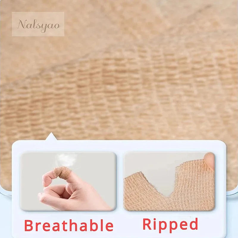 Disposable Self Adhesive Elastic Bandage 5cm*4.5m First Aid Gauze Tape for Tattoo Wrapping Sports Support