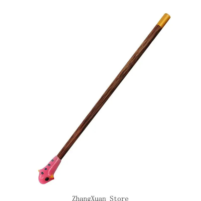 Interaktiver Betta-Fisch-Stimulationsstab, Betta-Trainingsfischspielzeug aus Naturholz und Harz, 3 x – Detail 4