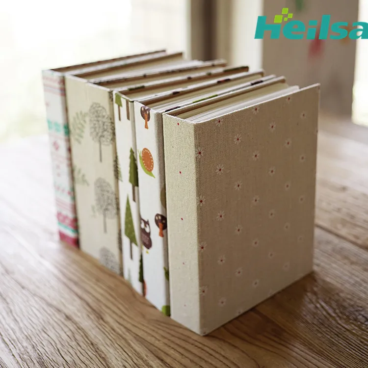 Colorful Photo album 4x6 for 200 Photos. Cartoon Forest Tree leaf Cover Slip-In Linen Album Wedding Memory Book. Baby Girl Album