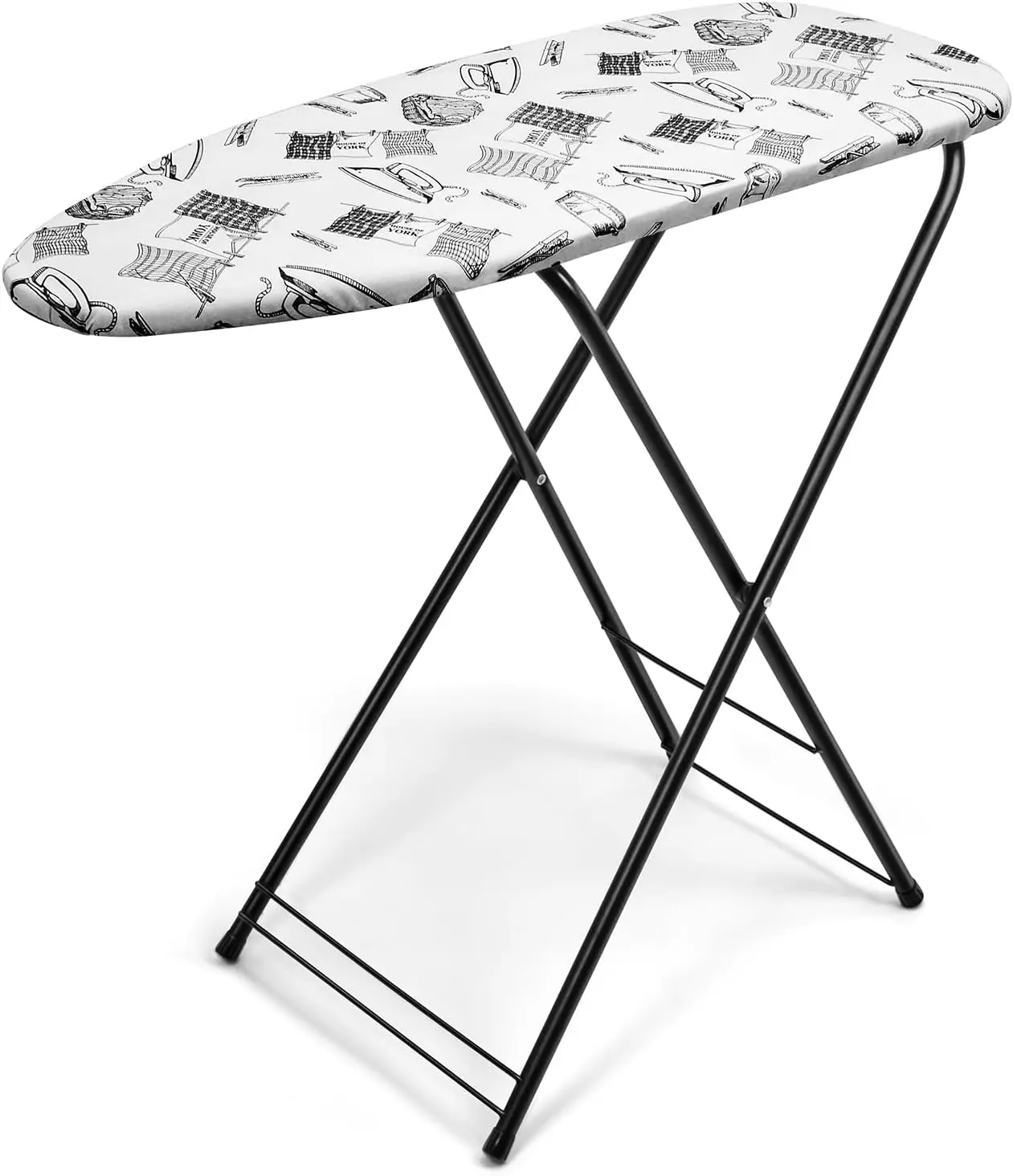 

Compact Folding Ironing Board with Heat-Resistant Cover, Lightweight & Easy Storage, 13x35 Inches