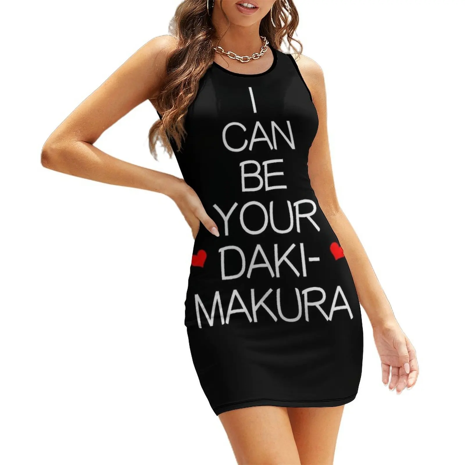 

Dakimakura Shirt Sleeveless Sundress dresses summer woman 2025 Evening dresses women's summer clothing 2025 womans clothing