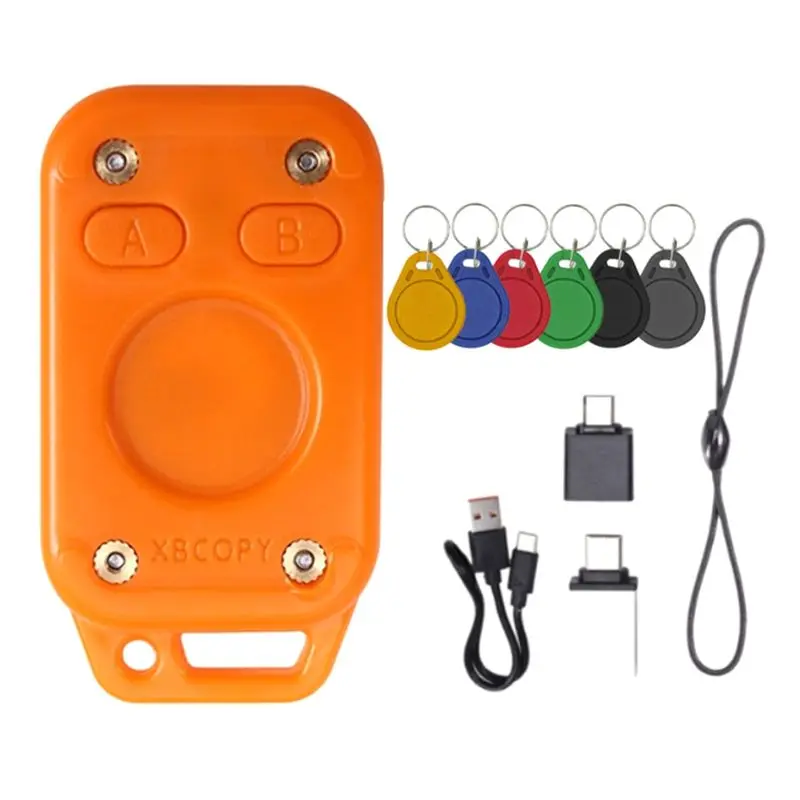 B29C-Smart Chip Reader+ 6CUID Keychain Restart Chameleon V2.0 RFID Emulator 125Khz 13.56Mhz Ultra Card Duplicator