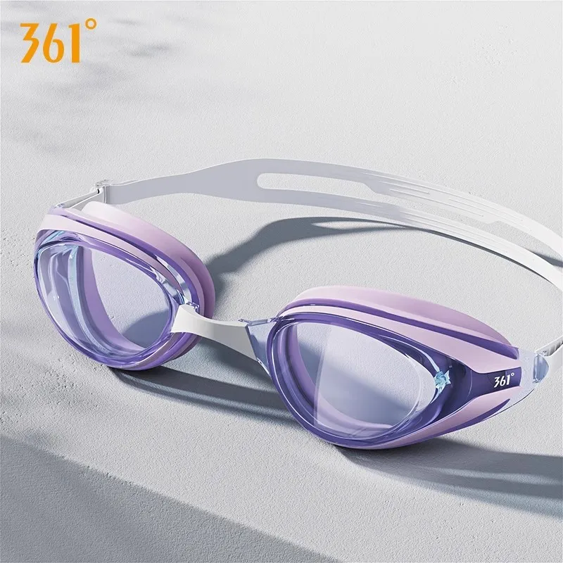 361°Adult Anti-fog UV Protection Professional Waterproof Adjustable Silicone Swim Glasses Men Women Sports Surfing Beach Eyewear