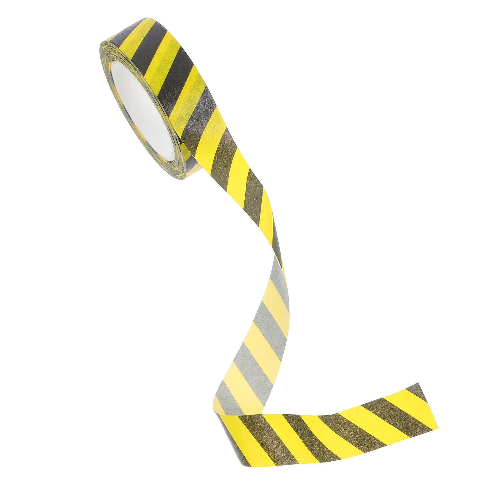 

1 Roll Creative Play Road Tape Reusable Adhesive Stickers Safe Paper Material Warning Layout Tool Micro Landscape Marking Prop