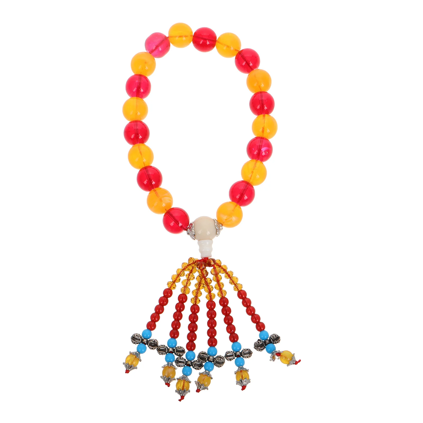 

Auto Hanging Ornament 1.6 Cm Crystal Beads Car Interior Decor Good Luck Protection Accessory Car Mirror Accessories Hanging