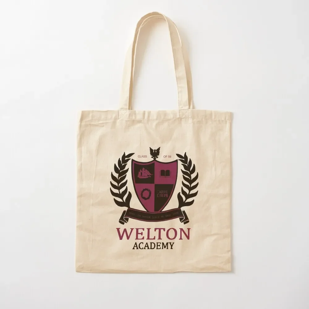 

Welton Academy Tote Bag tote bag custom ecological bags Women bags Tote Bag