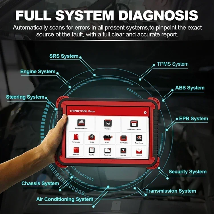 Herramienta de diagnóstico obd para coche, escáner PK launch x431v v4.0