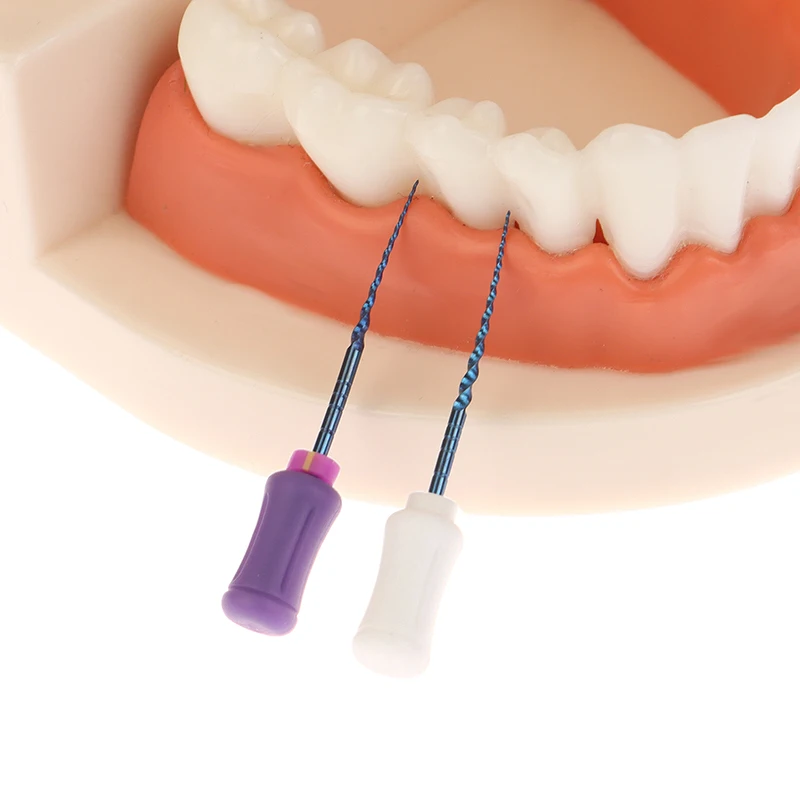 6 sztuk/pudło pilniki do kanałów dentystycznych wstępnie zginane SX-F3 duży silnik stożkowy igła endodontyczna ręczne narzędzie stomatologiczne aktywowane ciepłem