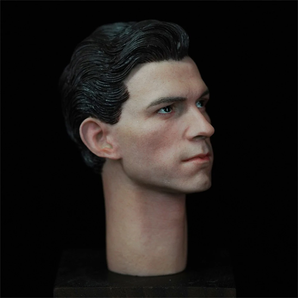 

Hot Sale 1/6th Hand Painted Spider Brother Peter Parker Vivid Head Sculpt Carving for 12'' PH TBL Action Figure