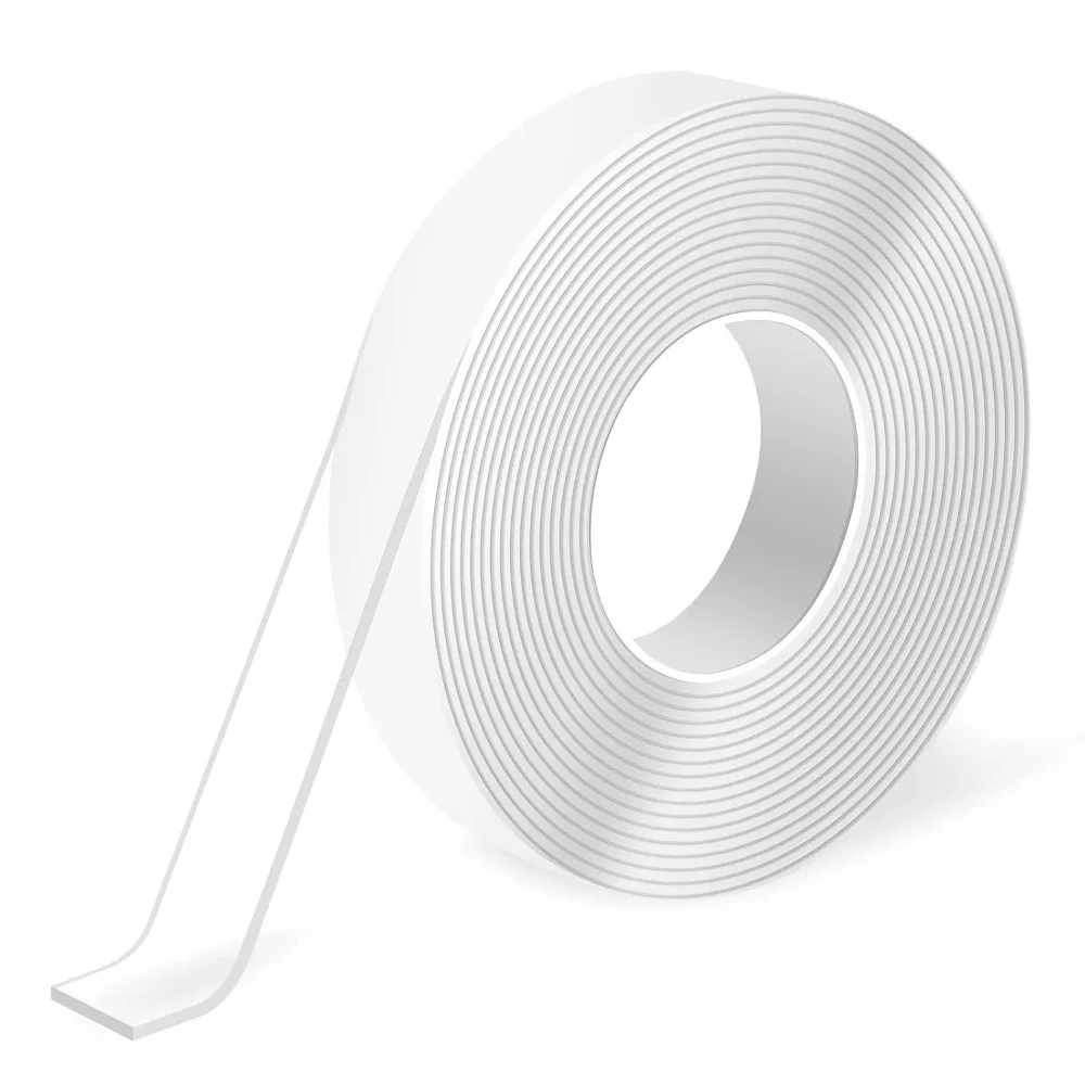 

Hot Sale - Double-Sided Mounting Tape (10FT), Multipurpose Removable Adhesive Foam Tape, Transparent, Household,High quality