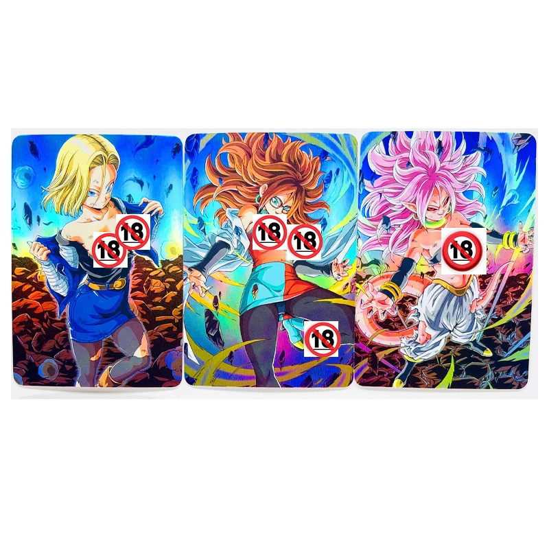 27 pz/set Chichi Bulma Android 18 Super Z Sexy Gentleman Heroes Battle Card Ultra Game Collection Cards