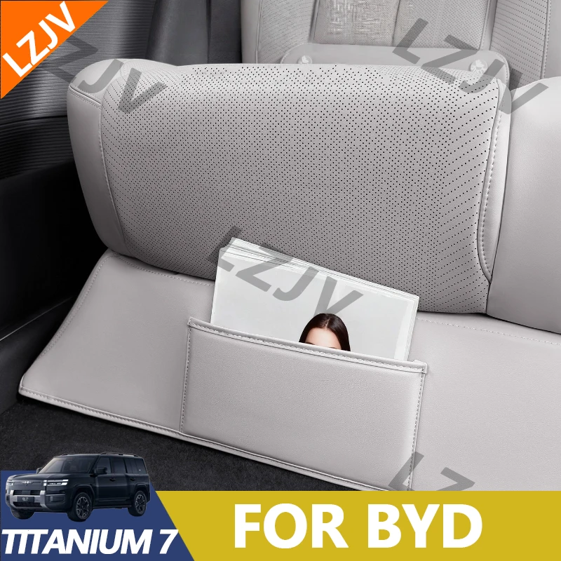 Second-row Seat Anti-kick Pad for BYD Leopard 7 Titanium 7 Rear Seat Cover Anti-wear Protective Pad Modification Accessories