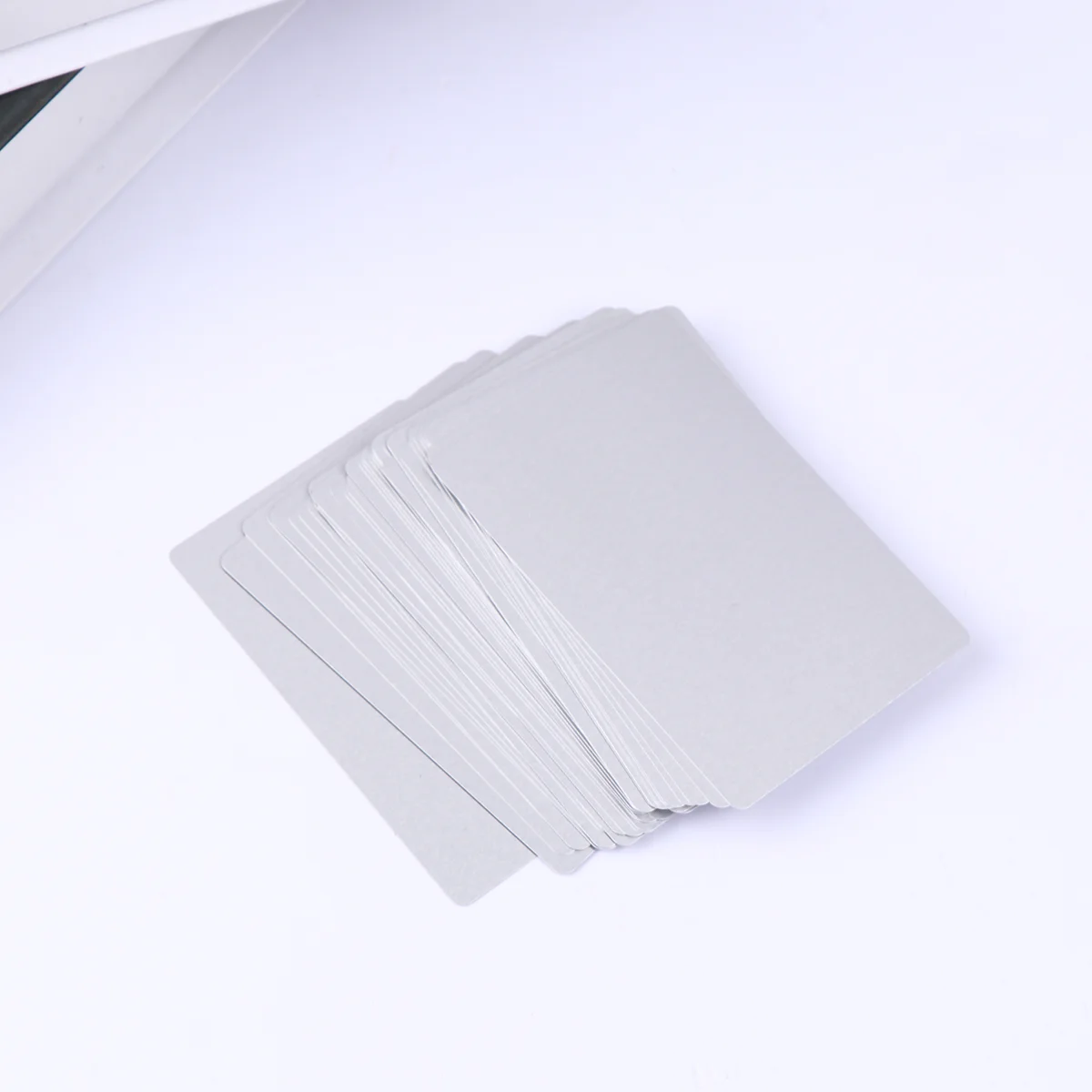 Anodized Aluminum Business Card Blanks Credit Index Engraver Machine DIY Office