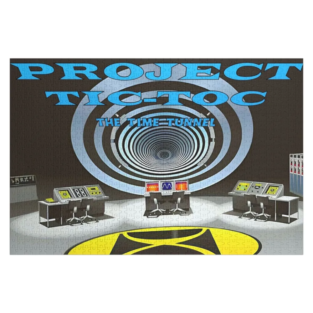 The Time Tunnel # 17 - Project Tic-Toc Command Centre Jigsaw Puzzle Custom Wooden Gift Works Of Art Picture Puzzle