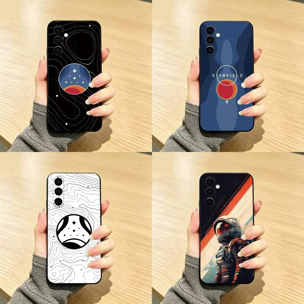 S-StarfieldS Game  Phone Case For Samsung Galaxy A73,A72,A71,A70,A53,A52,A51,Soft Silicone Black Cover