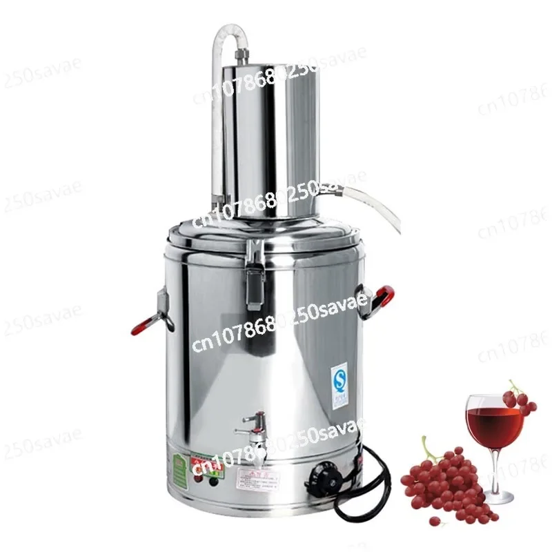 Stainless Steel Distillation Tower Brewing Machine Alcohol Distiller Wine Brandy Brewing Kit Essential Oil