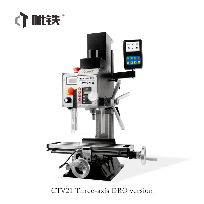CTV21 Small Universal Micro Vertical Metal Mini Drilling and Milling Machine