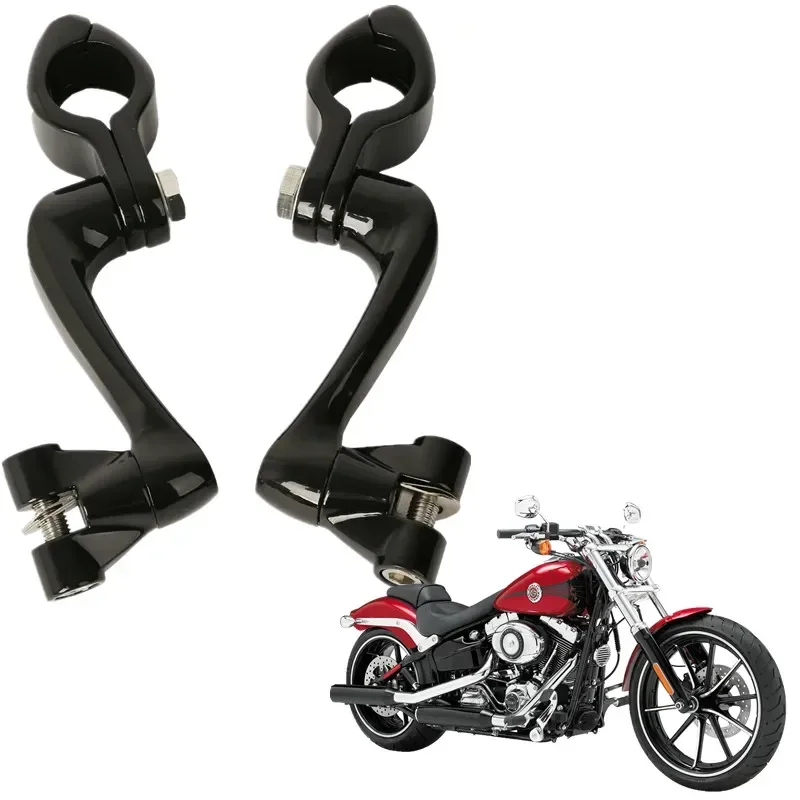 

Для Harley Kawasaki Suzuki Yamaha BMW Универсальный мотоцикл 1 1/4 "360 Регулируемый комплект для крепления подножки 32 мм Защита двигателя