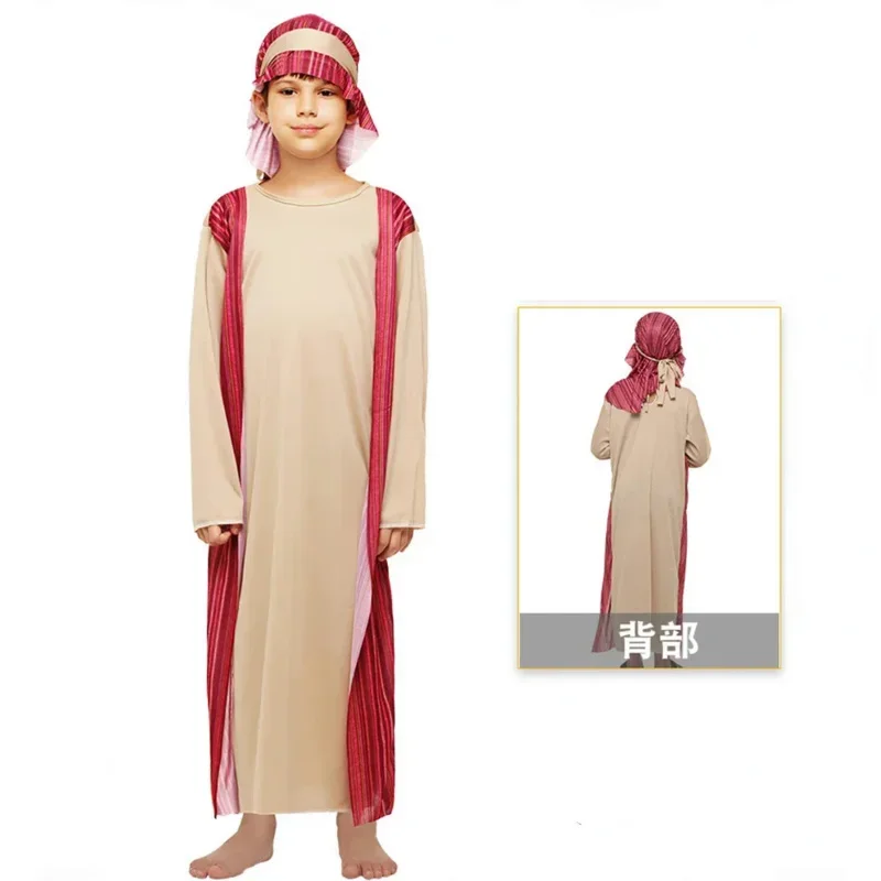 أزياء الراعي في الشرق الأوسط للأطفال ملابس عربية أزياء المسرح للهالوين وحفلات الكرنفال وأعياد الميلاد