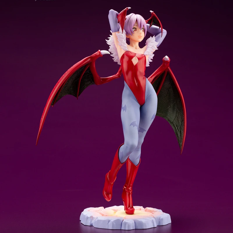 Kotobukiya GAME Pretty Girl Lilith Action Figure Vampire Anime Collectible Gifts for Kids Toys for Boys Original Box