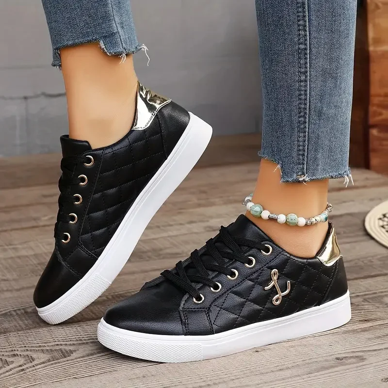 Women Sneakers 2024 Summer Fashion Breathable Shoes Woman Soft Sole Walking Sneakers Casual Women Sneaker White Sneakers Women