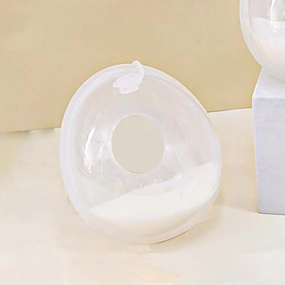 2 قطعة 55 مللي يمكن ارتداؤها الثدي جامع سيليكون الحليب الماسك الأيدي الحرة مانعة للتسرب قابلة لإعادة الاستخدام أجزاء مضخة الرضاعة الطبيعية #5