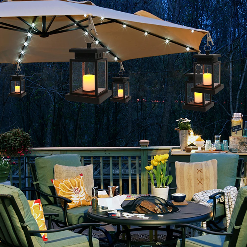 Lampada solare dal design retrò Materiale durevole di alta classe Dimensioni compatte per l'illuminazione del giardino esterno del cortile desktop