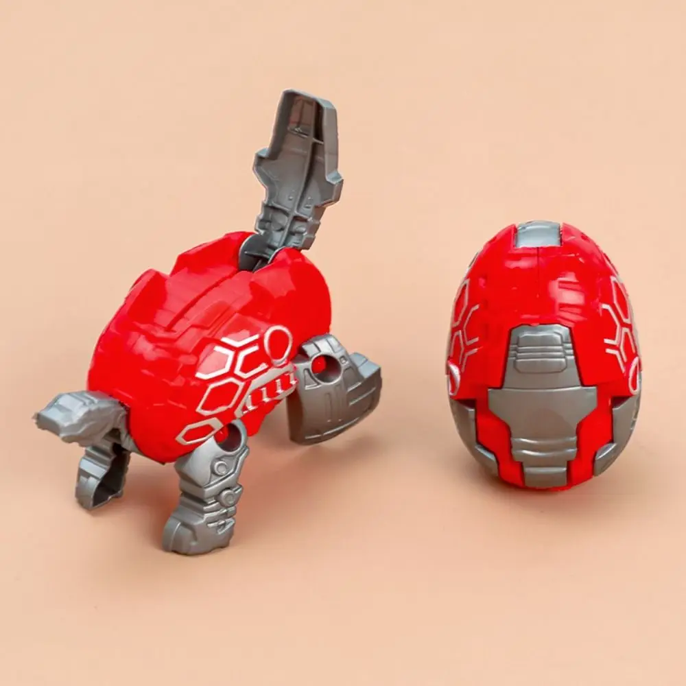 

Dinosaur Model Dinosaur Eggs Transforming Toy Plastic Fun Tyrannosaurus Dinosaur Robot Early Educational Creative